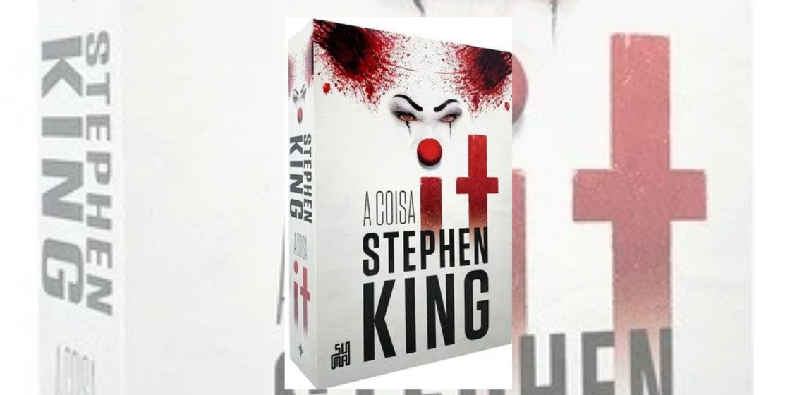 Livro 'It' que inspirou o papel de Pennywise do ator Tim Curry
