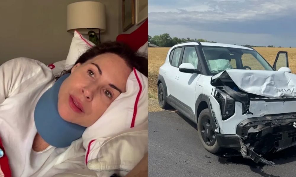 Atriz de ‘Emily em Paris’ sofre acidente grave na França e fica imobilizada
