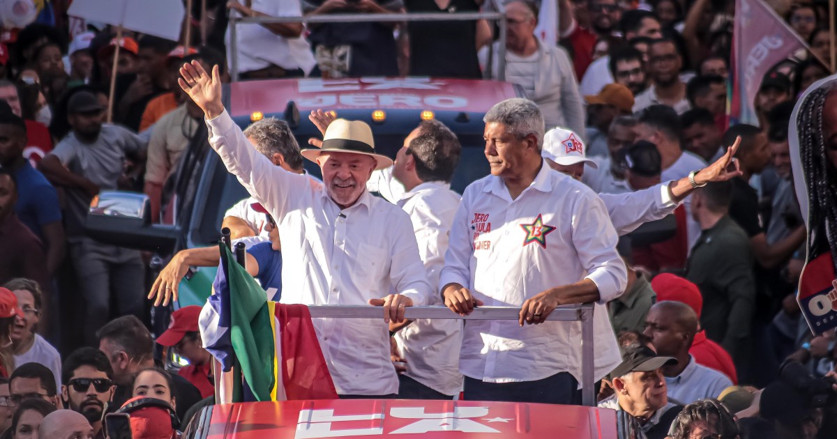 Em ato na Bahia, Lula fala em tentar vencer no 1º turno: ‘Temos tudo para ganhar’