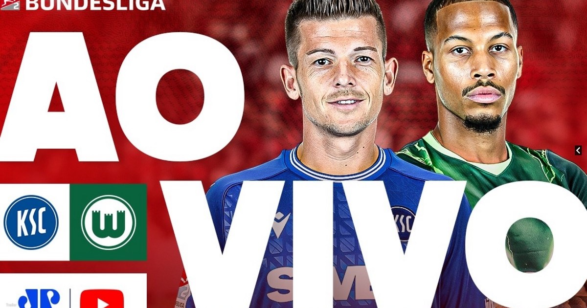 Jovem Pan transmite Karlsruher SC e VfL Wolfsburg pela Bundesliga 2; acompanhe ao vivo
