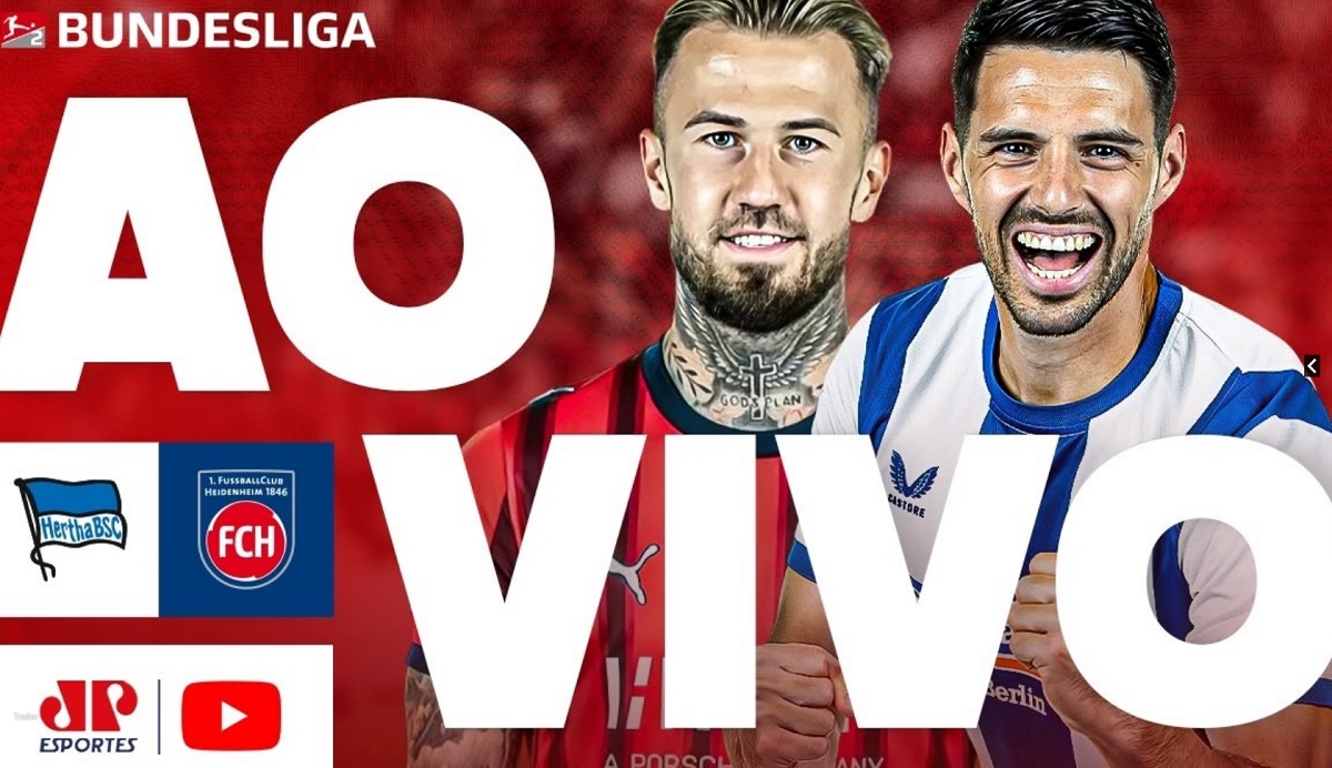Jovem Pan transmite Hertha Berlin e Heidenheim pela Bundesliga 2; acompanhe ao vivo