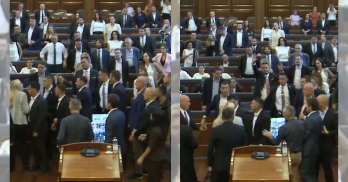 Deputada atira ovos contra primeiro-ministro do Kosovo em sessão parlamentar; veja vídeo