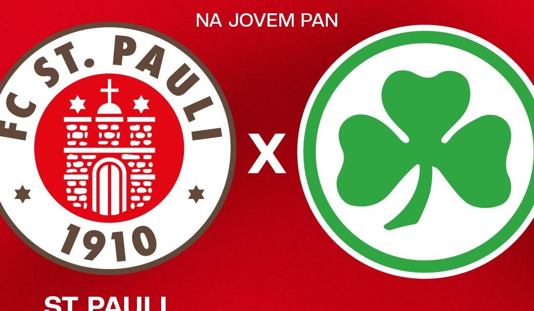 Jovem Pan transmite St. Pauli e Greuther Fürth pela Bundesliga 2; acompanhe ao vivo