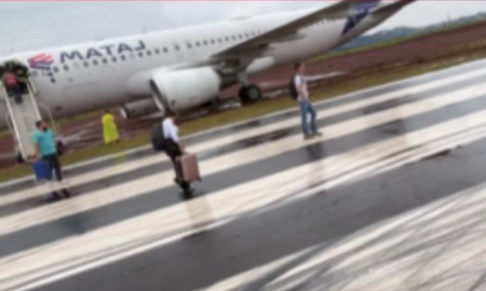 avião da latam atoaldo