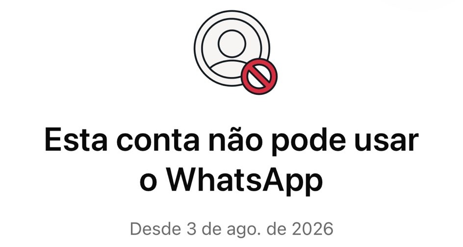 Usuários relatam que WhatsApp suspendeu contas sem aviso prévio