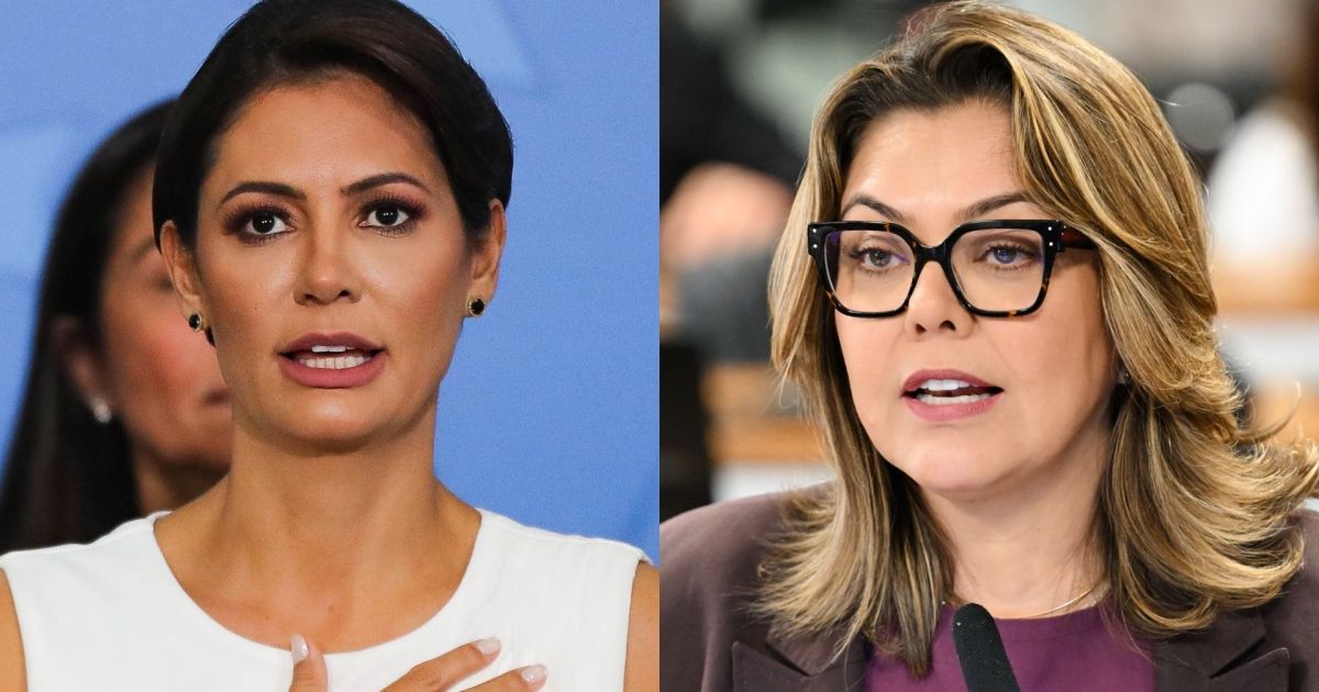 Michelle Bolsonaro e Leila do Vôlei lideram disputa ao Senado do DF, diz Quaest