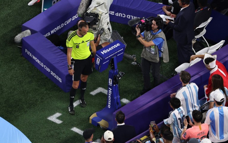 VAR durante a Copa do Mundo