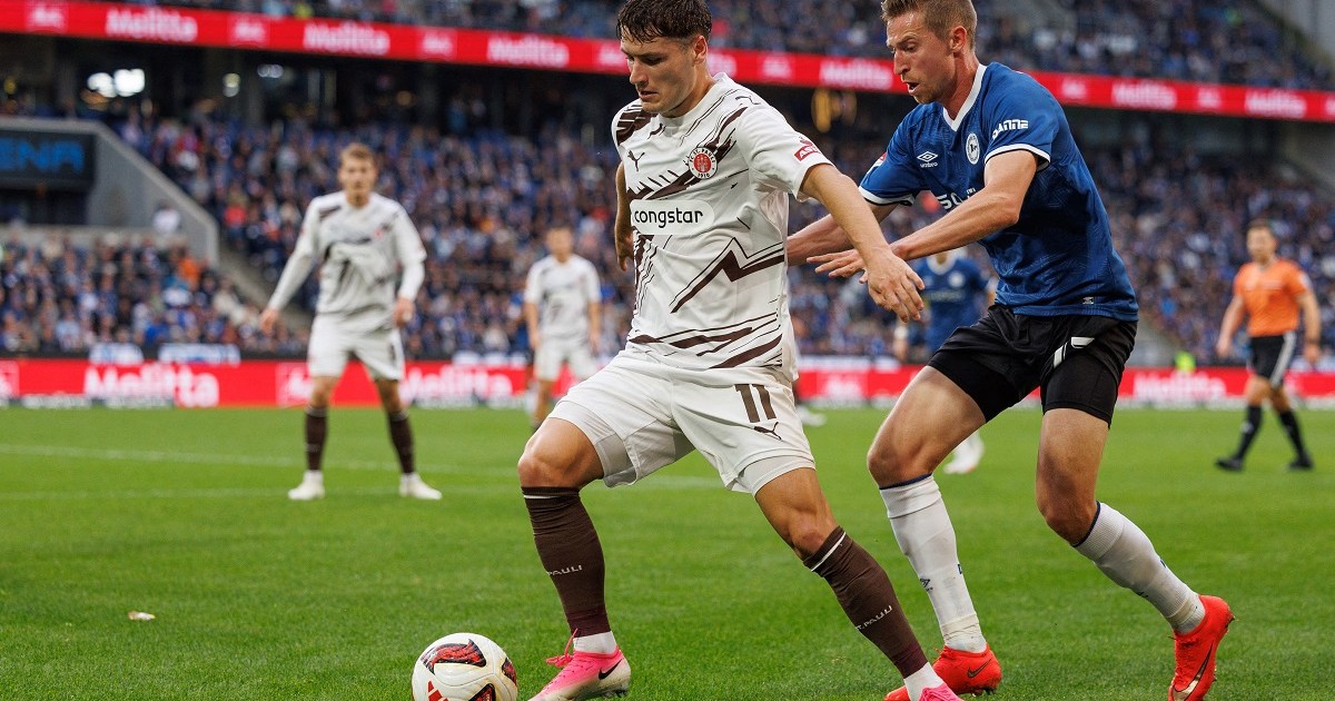 Arminia Bielefeld e St. Pauli empatam pela Bundesliga 2