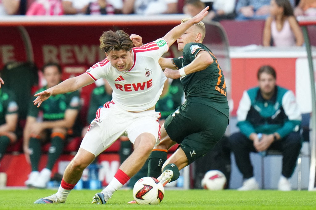 Köln e Werder Bremen empatam em 1 a 1 na Bundesliga