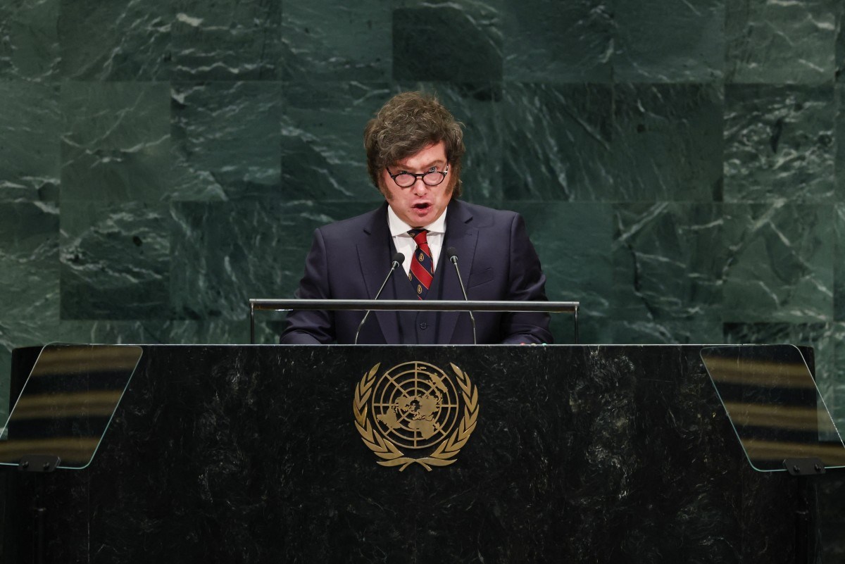 Em discurso na Assembleia Geral, Milei chama ONU de ‘organização inútil’