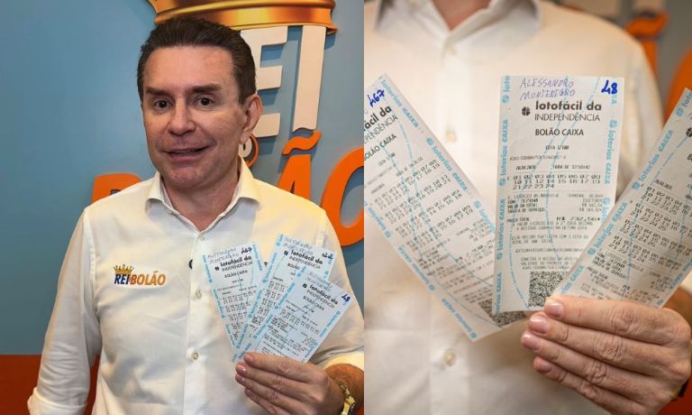 Alessandro Montenegro, venceu 3 bolões na Lotofácil da Independência