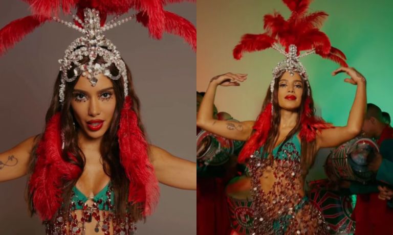 Anitta é a nova rainha de bateria da Grande Rio