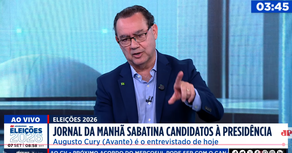 Cury diz que não fará ‘balcão de negócios’ e revela estar articulando alianças - Foto