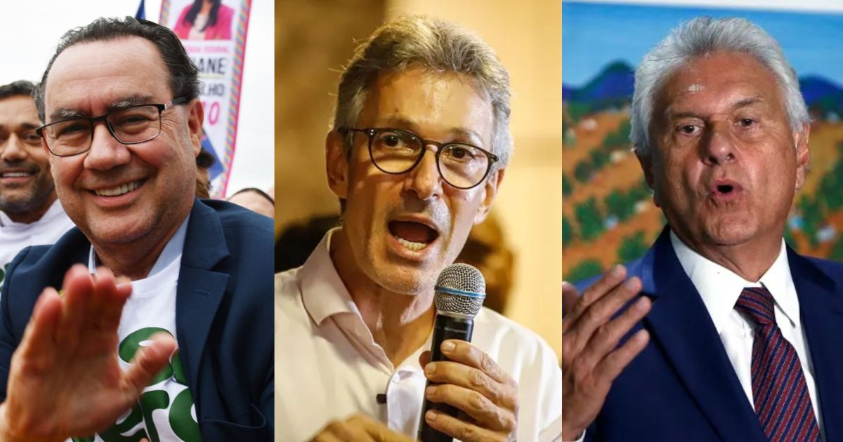 Cury, Zema e Caiado trocam críticas em debate do Flow e disputam voto útil na reta final