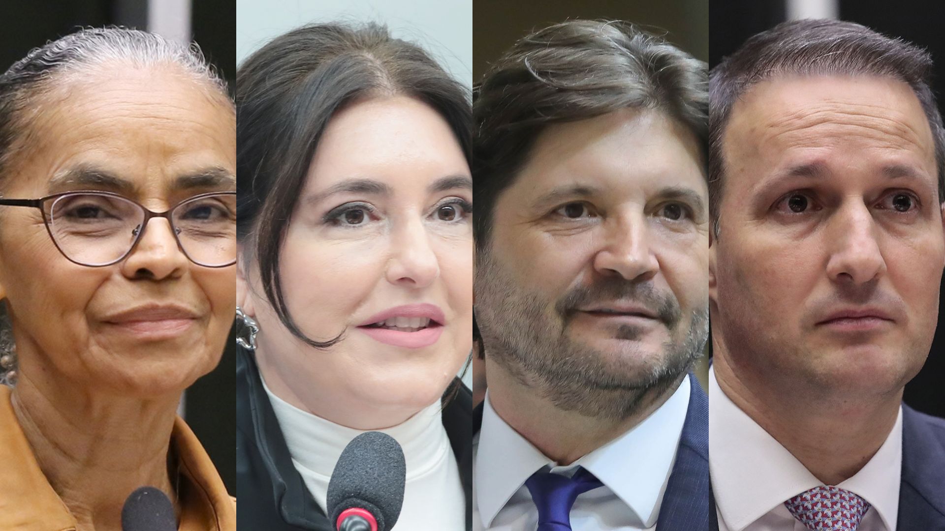 Datafolha: Marina, Tebet, André do Prado e Derrite empatam tecnicamente ao Senado de SP