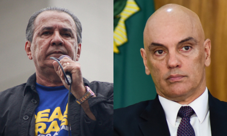 Pastor Silas Malafaia e o ministro Alexandre de Moraes, do Supremo Tribunal Federal (STF)