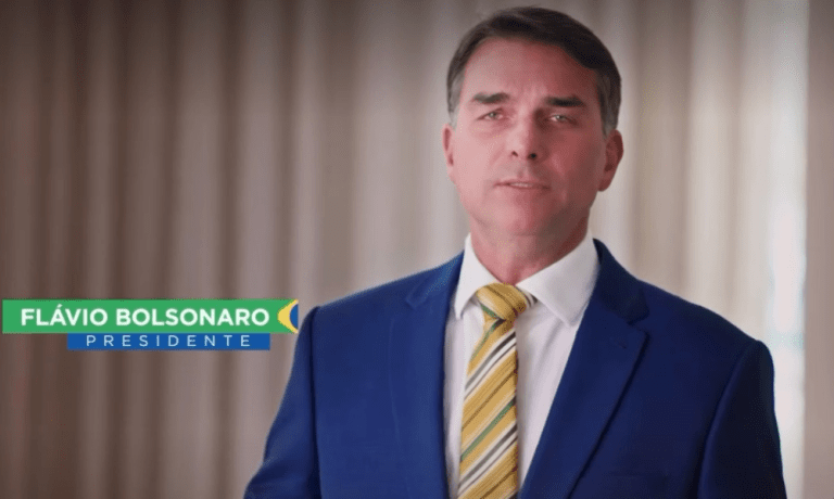 Candidato à Presidência Flávio Bolsonaro (PL)
