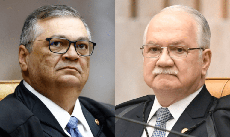 Ministro Flávio Dino e o presidente do Supremo Tribunal Federal (STF), Flávio Dino