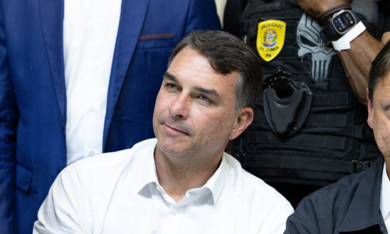 Candidato à Presidência da República Flávio Bolsonaro (PL)
