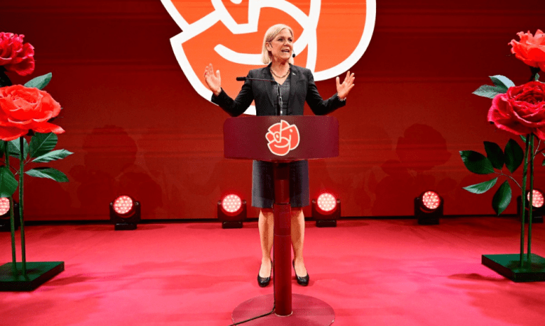 Líder do Partido Social-Democrata da Suécia, Magdalena Andersson