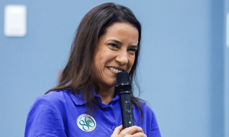 Candidata ao governo de Pernambuco Raquel Lyra (PSD)