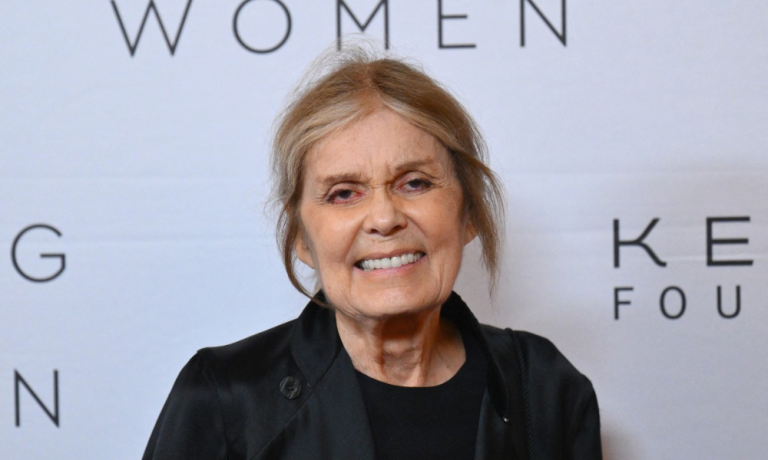 Jornalista e ícone feminista americana Gloria Steinem