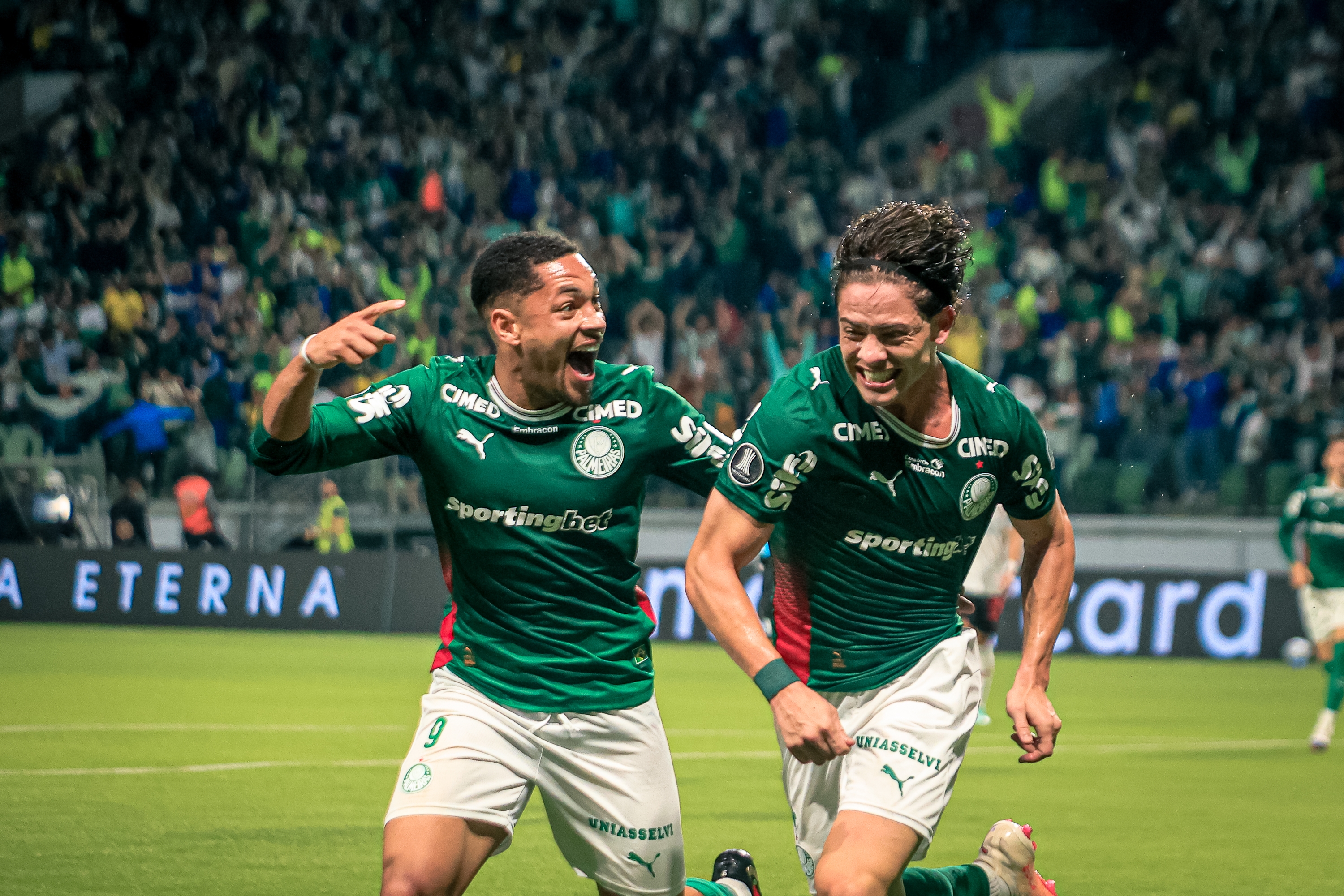 Palmeiras vence LDU em casa e larga na frente nas quartas pela Libertadores