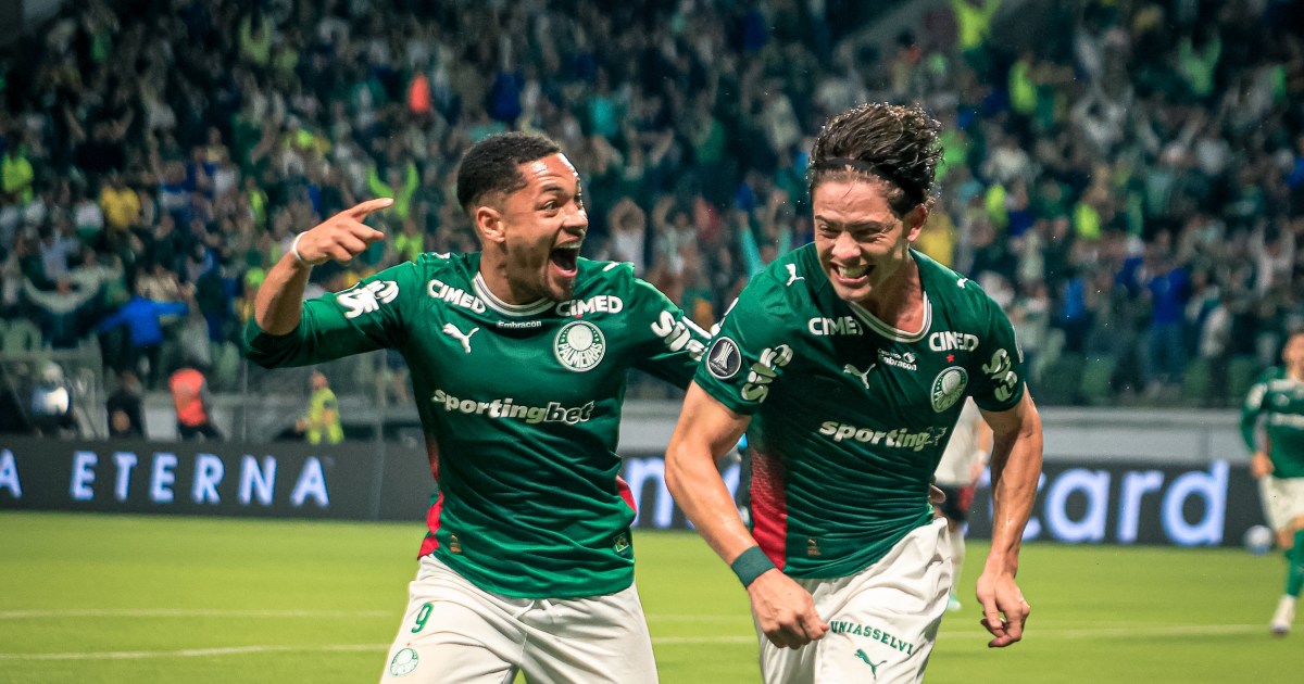 Palmeiras vence LDU em casa e larga na frente nas quartas pela Libertadores