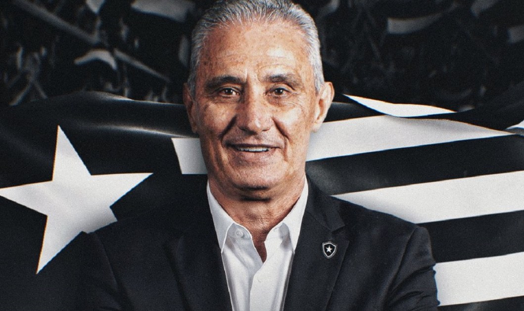Tite apresentado no Botafogo