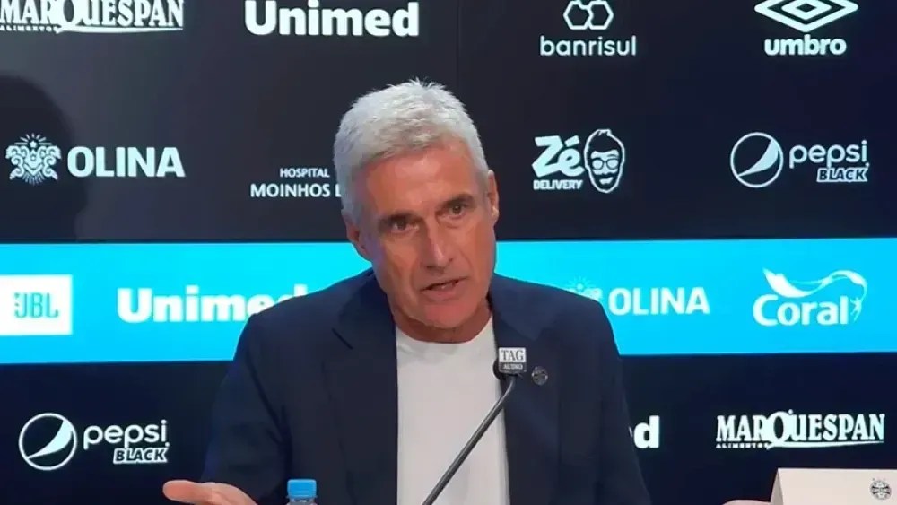 Grêmio demite Luís Castro após sequência ruim; Felipão assume interinamente