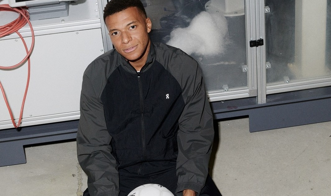 Kylian Mbappé troca Nike pela marca suíça On