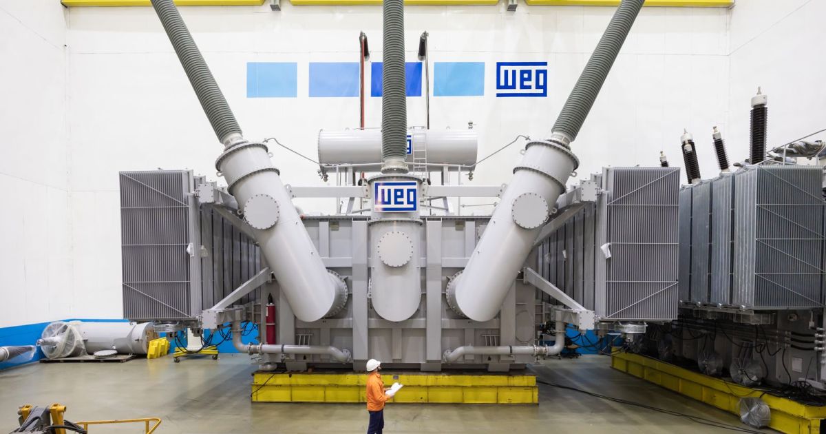 WEG investirá R$ 840 milhões em geradores para atender data centers