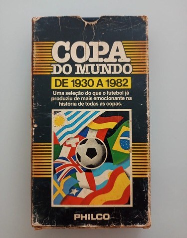 Em 1982, quem comprasse um vídeo cassete da marca Philco, ganhava uma fita com um documentário sobre as Copas