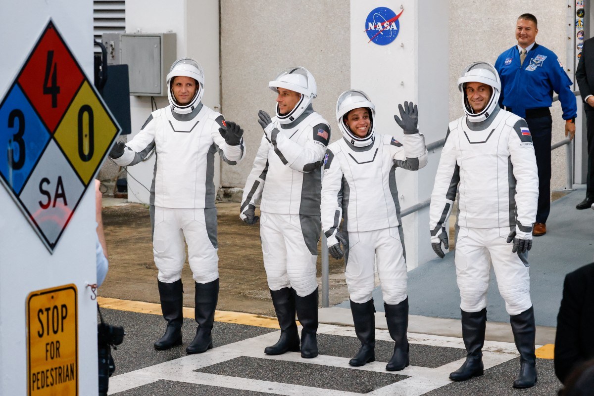 Nasa lança missão Crew-13 com 4 astronautas à Estação Espacial Internacional