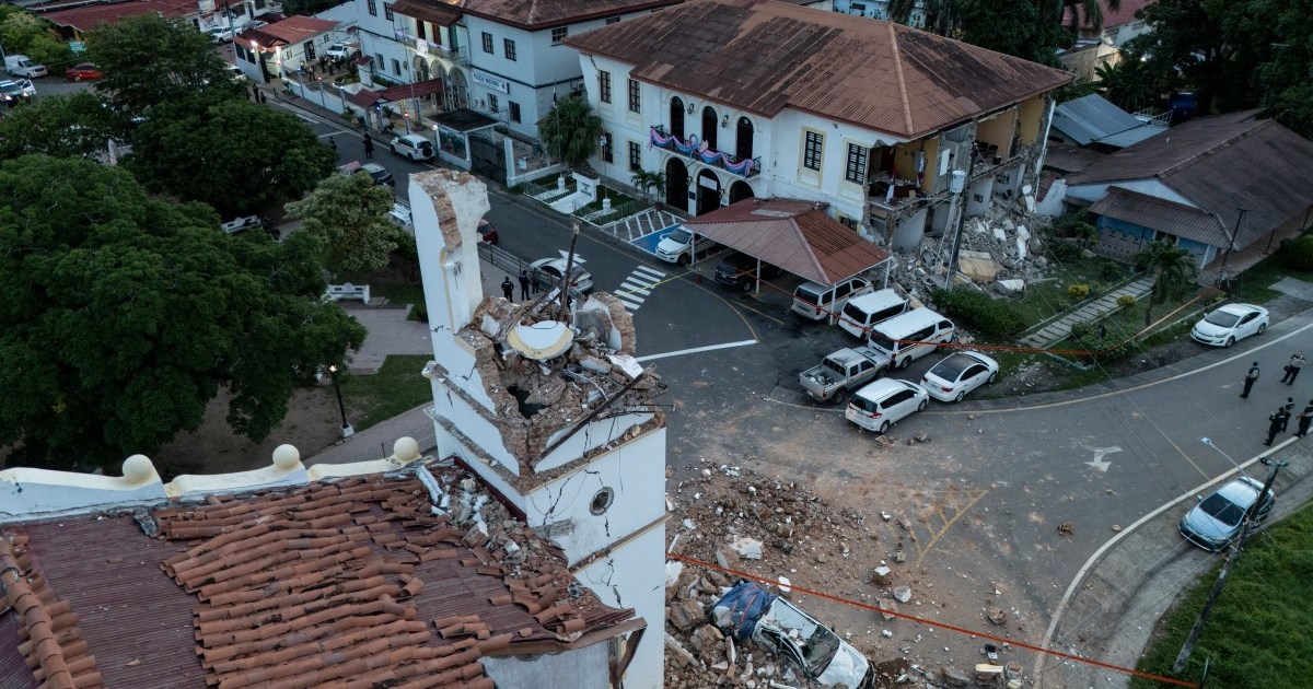 Terremotos atingem Panamá e causam destruição em série de abalos sísmicos​‌​