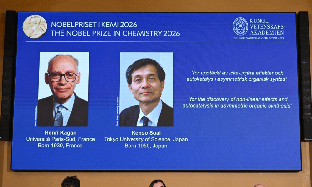 Nobel de Química premia descoberta que explica por que moléculas têm 'lado único'