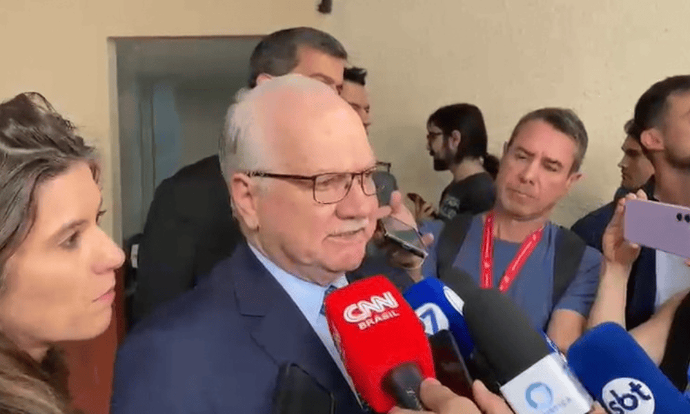 Presidente do STF, Edson Fachin, após votar