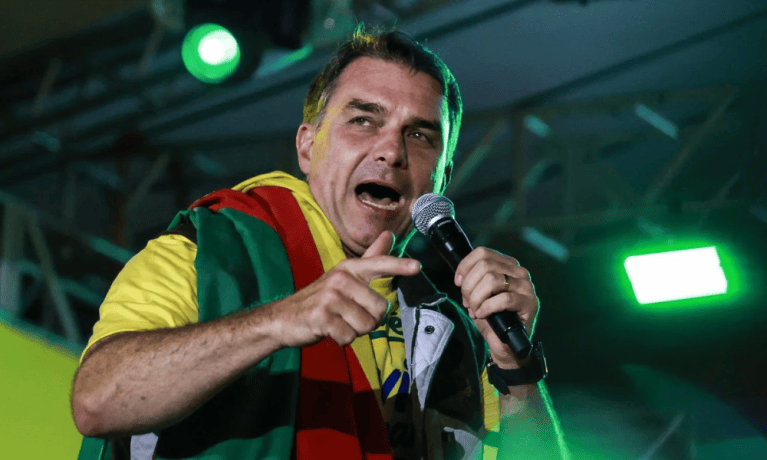 Candidato à Presidência Flávio Bolsonaro (PL)