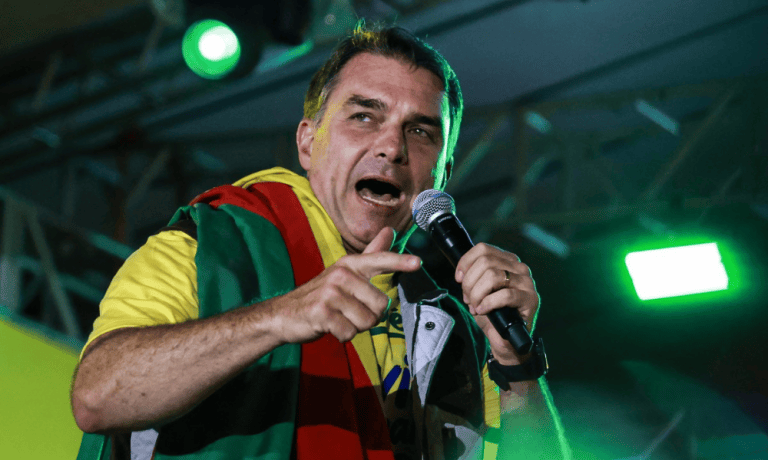 Candidato à Presidência Flávio Bolsonaro (PL)