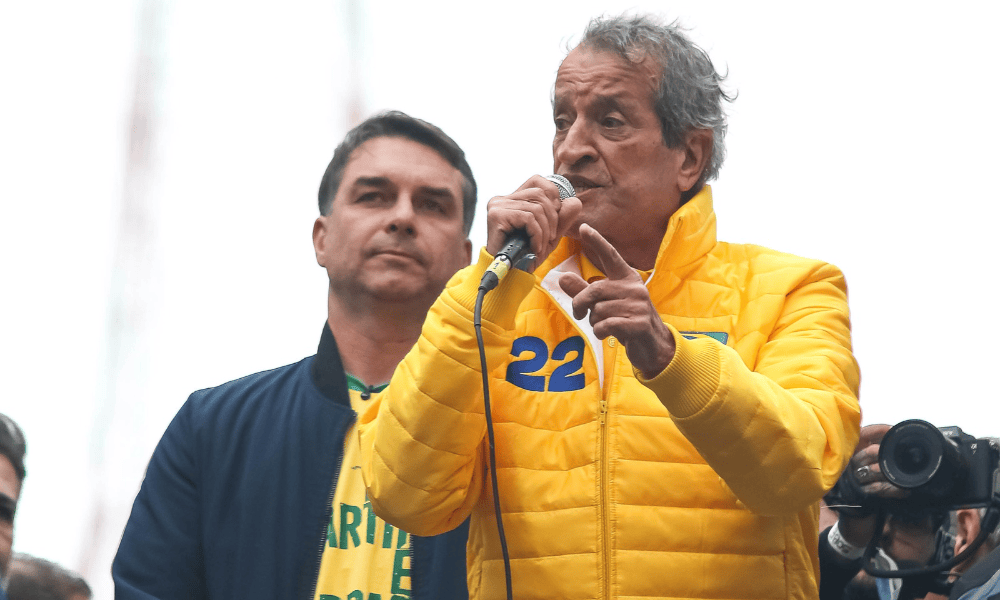 ‘Não gostei’ — Valdemar diz ter desaprovado carta de Flávio Bolsonaro