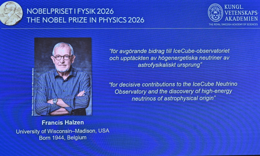 Francis Halzen, ganhador do Prêmio Nobel de Física