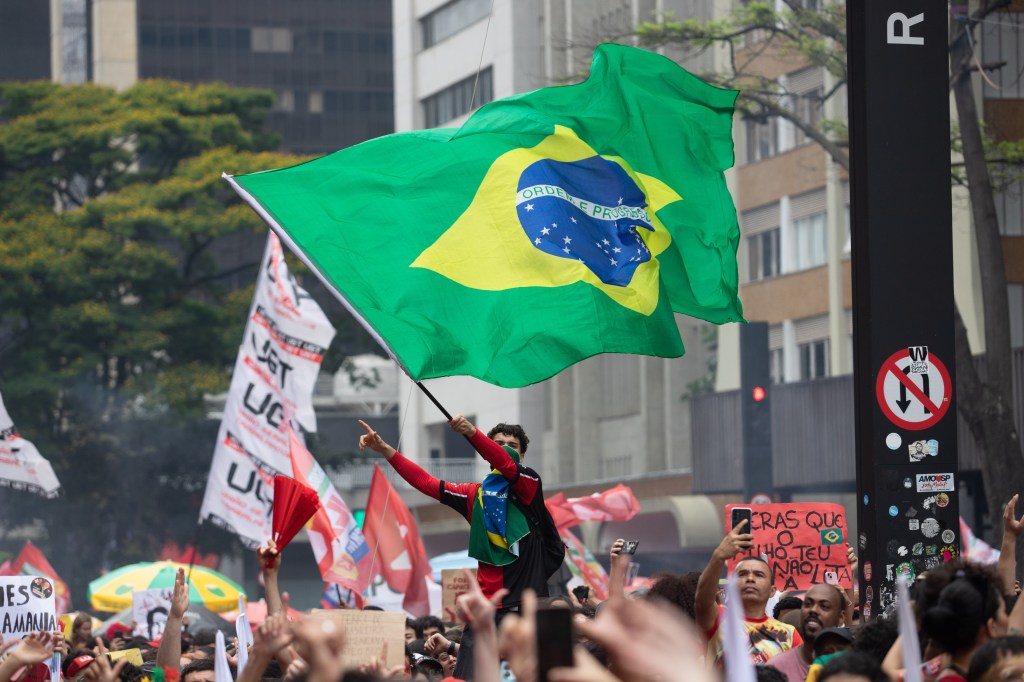 ATO EM APOIO A LULA SP