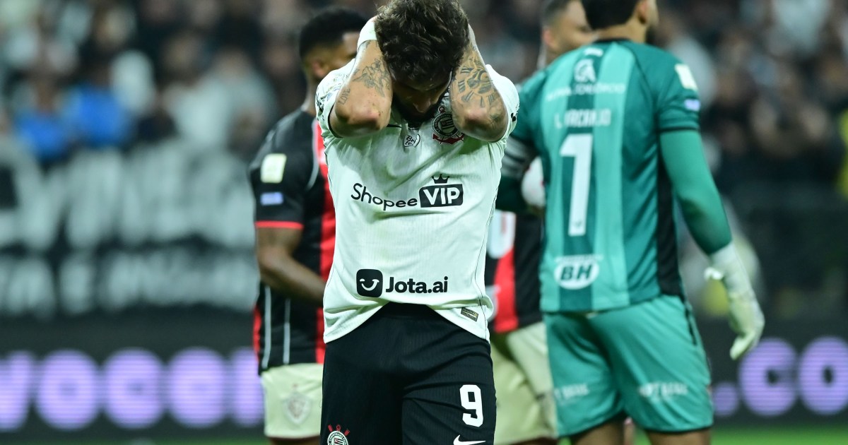 Após empate, Corinthians tem 43% de risco de cair; veja probabilidades