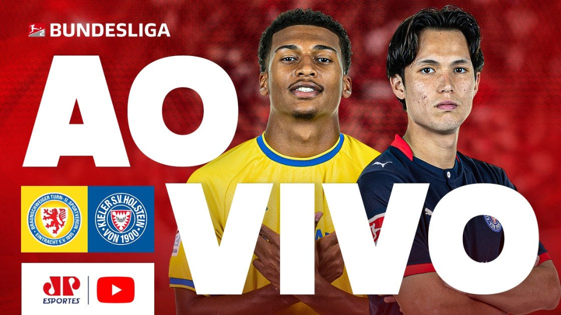 Jovem Pan transmite Eintracht Braunschweig e Holstein Kiel pela Bundesliga 2; acompanhe ao vivo