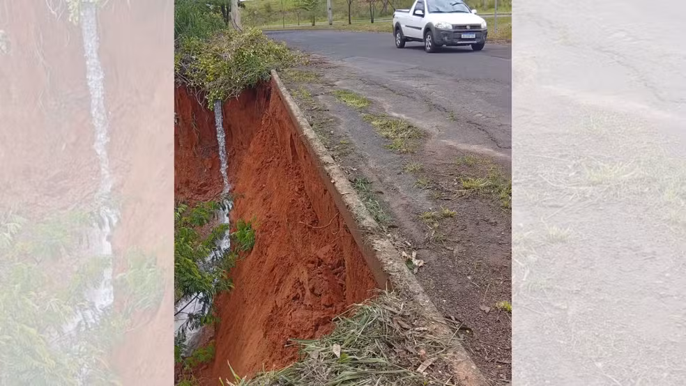 Chuva no interior de SP
