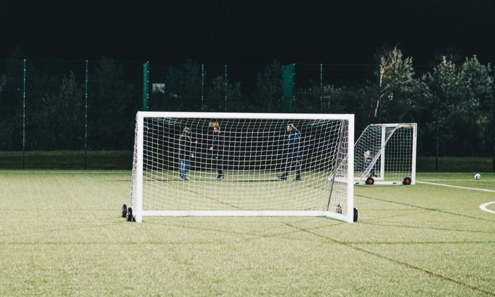 trave de futebol